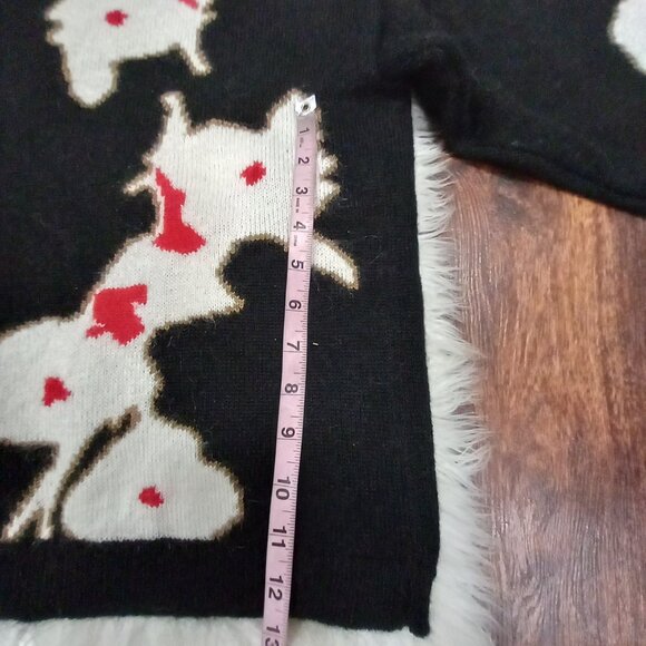 Cynthia Rowley Intrasia Womens Mohair Wool Blend Floral Cardigan Sweater L - Picture 14 of 16